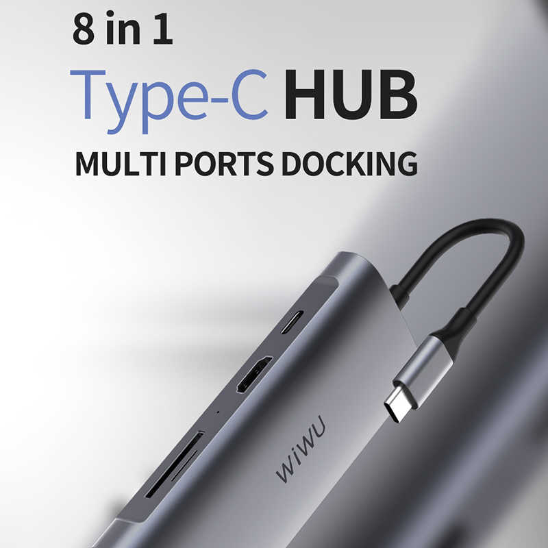 Wiwu Alpha 831HRT Type-C Hub - 1
