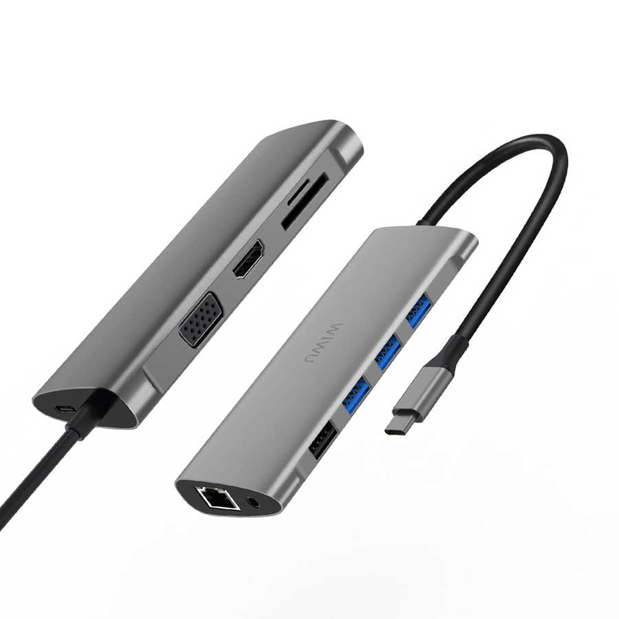 Wiwu Alpha 11 in 1 Type-C Hub - 3