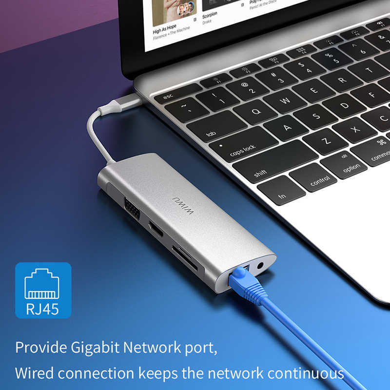 Wiwu Alpha 11 in 1 Type-C Hub - 6