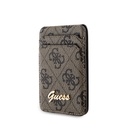 Guess Orjinal Lisanslı 4G Desenli Metal Script Logolu Magnetik Kartlık - 1