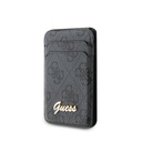 Guess Orjinal Lisanslı 4G Desenli Metal Script Logolu Magnetik Kartlık - 5