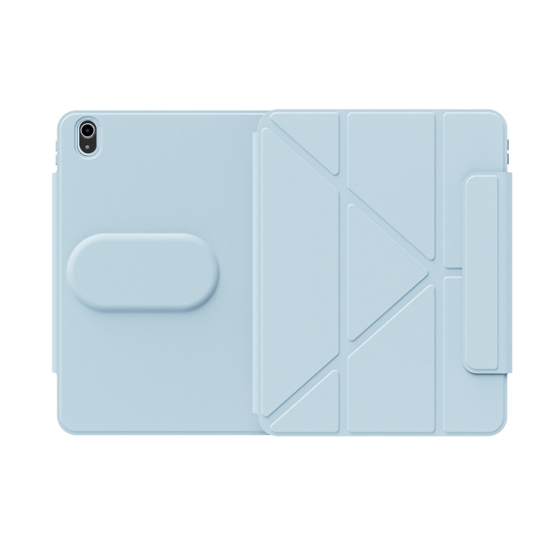 Apple iPad Air 10.9 2020 (4.Nesil) Uyumlu Wiwu 360° Dönebilen Standlı Magnetik Koruyucu Tablet Kılıfı - 9