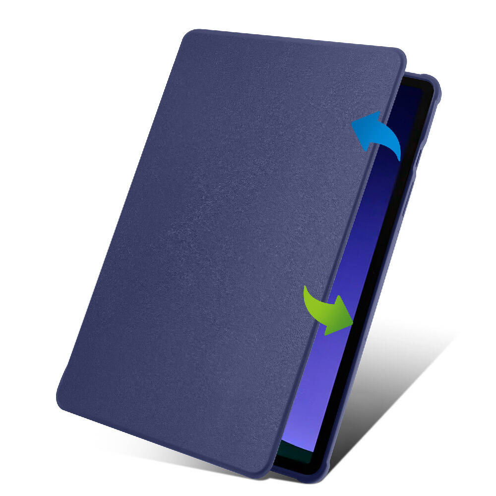 Samsung Galaxy Tab S9 Uyumlu Kılıf Zore Termik Kalem Bölmeli Dönebilen Standlı Kılıf - 1