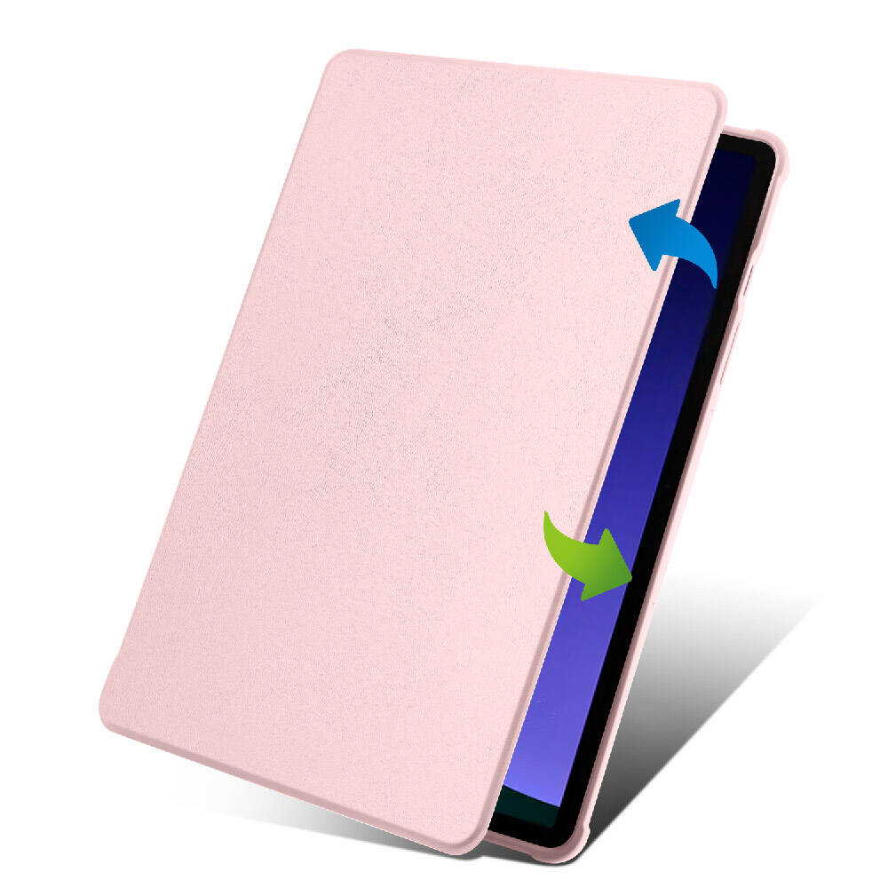 Samsung Galaxy Tab S9 Uyumlu Kılıf Zore Termik Kalem Bölmeli Dönebilen Standlı Kılıf - 8