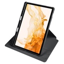 Samsung Galaxy Tab S9 Plus Uyumlu Kılıf Zore Termik Kalem Bölmeli Dönebilen Standlı Kılıf - 22