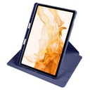 Samsung Galaxy Tab S9 Plus Uyumlu Kılıf Zore Termik Kalem Bölmeli Dönebilen Standlı Kılıf - 25