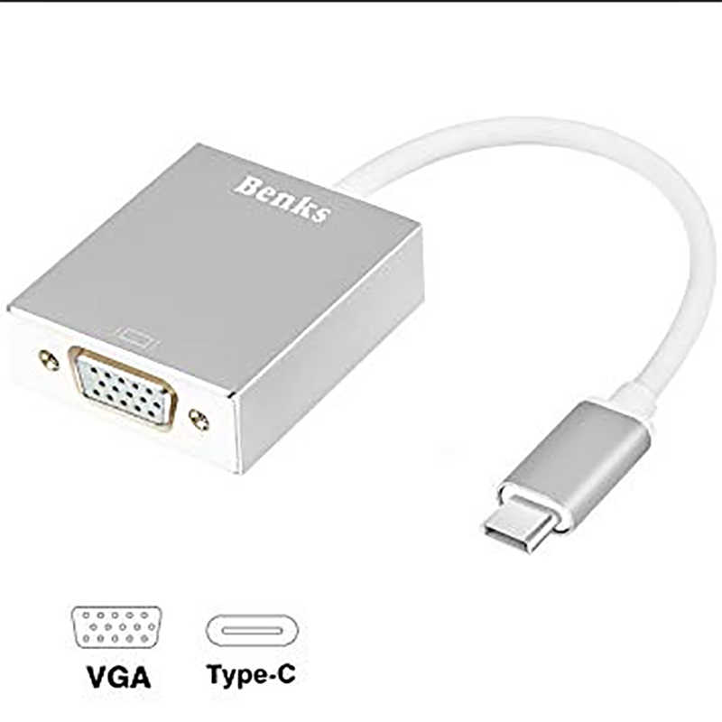 Benks Usb 3.1 Type-C to VGA Adaptör - 3