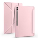Samsung Galaxy Tab S9 Ultra SM-X910 Uyumlu Kılıf Zore Tri Folding Kalem Bölmeli Standlı Kılıf - 5