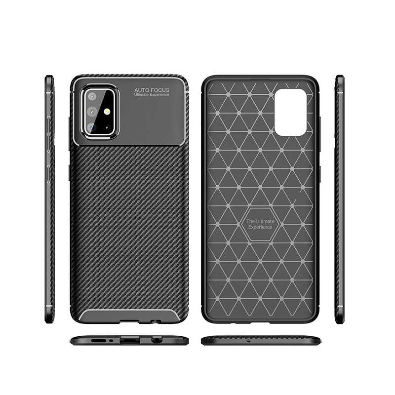 Samsung Galaxy A71 Uyumlu Kılıf Zore Negro Silikon Kapak - 8