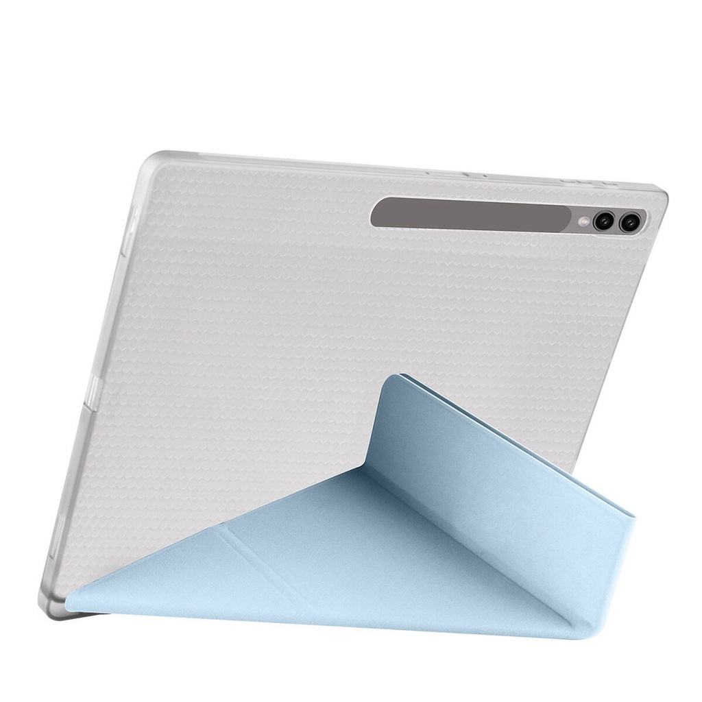 Samsung Galaxy Tab S9 Ultra SM-X910 Uyumlu Kılıf Zore Tri Folding Kalem Bölmeli Standlı Kılıf - 23