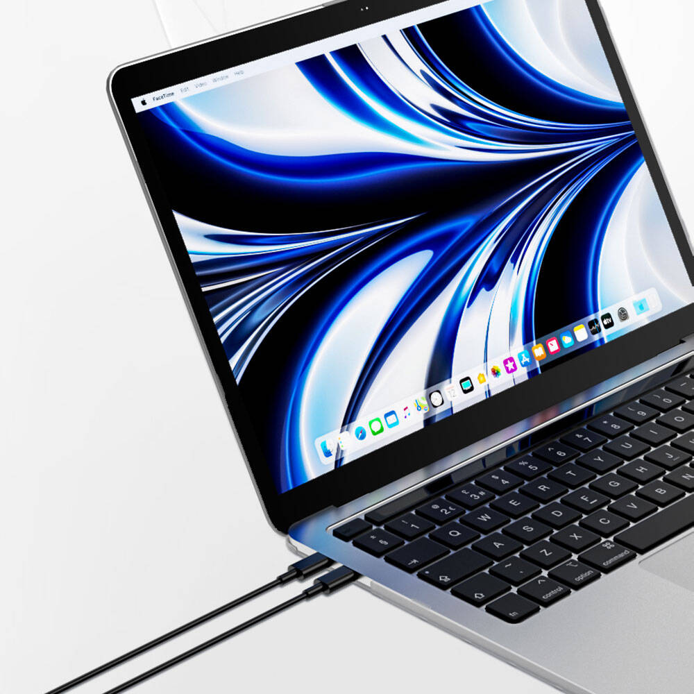 Apple Macbook 13.3" Pro 2022 M2 Uyumlu Wiwu Macbook iShield Standlı Shield Kapak - 9