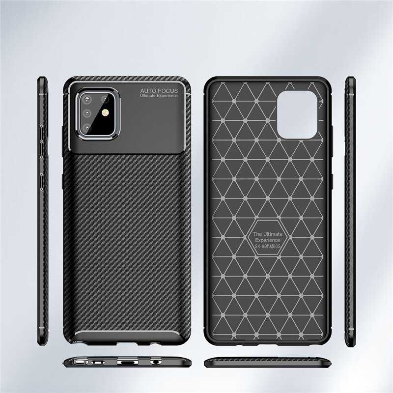 Samsung Galaxy A81 (Note 10 Lite) Uyumlu Kılıf Zore Negro Silikon Kapak - 2