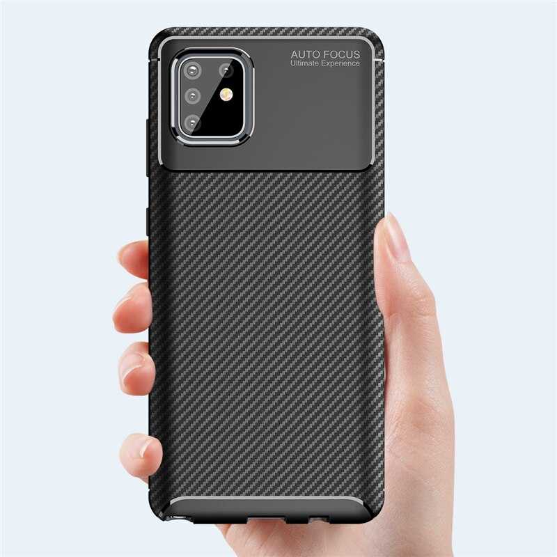 Samsung Galaxy A81 (Note 10 Lite) Uyumlu Kılıf Zore Negro Silikon Kapak - 6