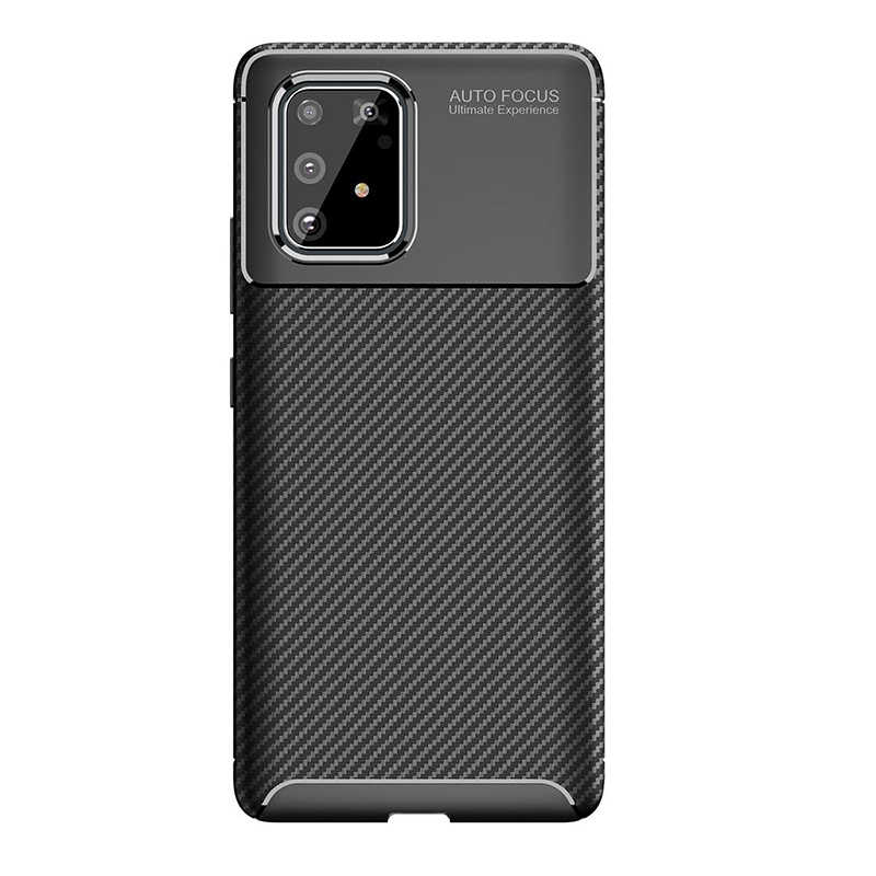 Samsung Galaxy A91 (S10 Lite) Uyumlu Kılıf Zore Negro Silikon Kapak - 2