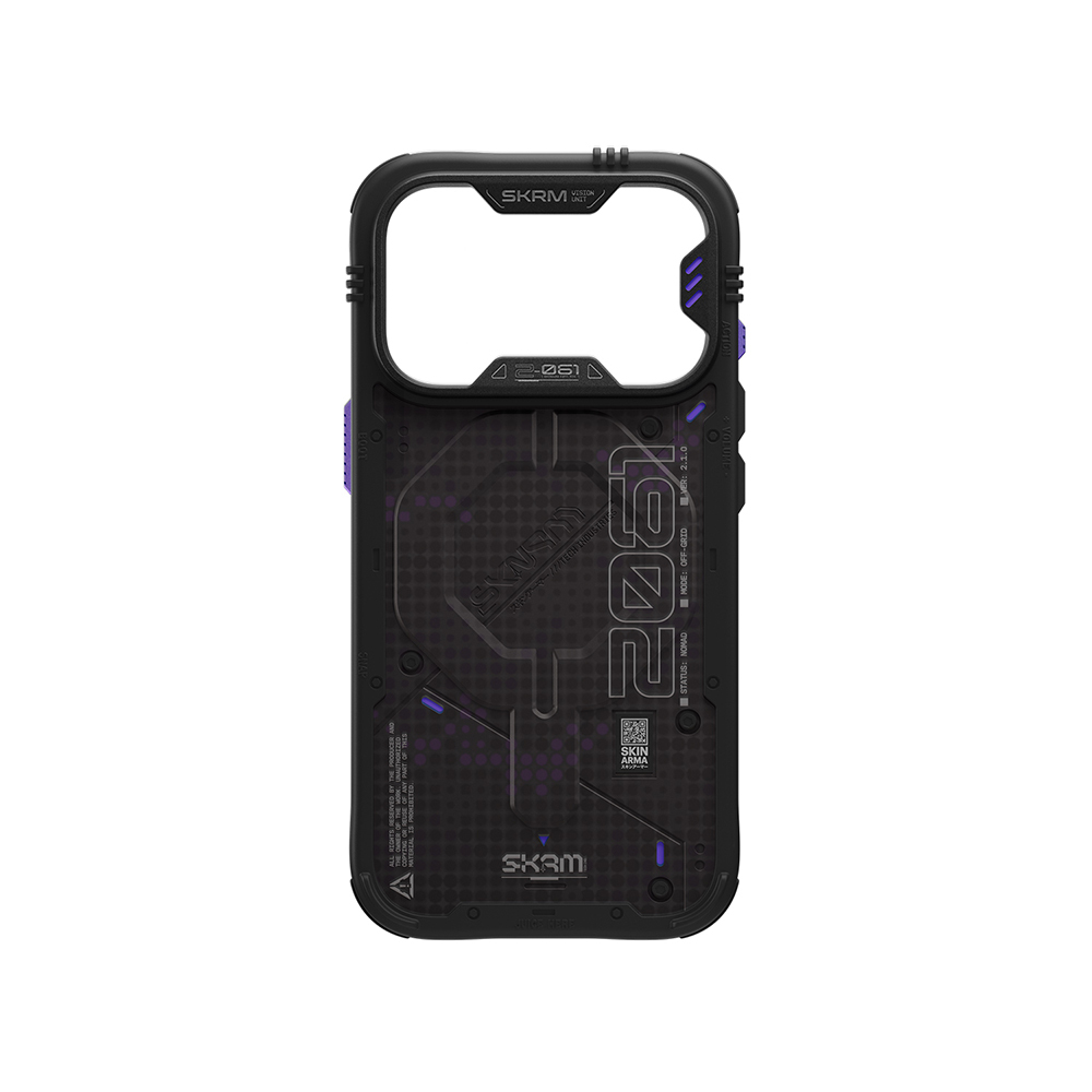 Apple iPhone 18 Pro Kılıf M-Safe Şarj Özellikli Airbag Tasarımlı Skinarma Vigor XE Kapak - 1
