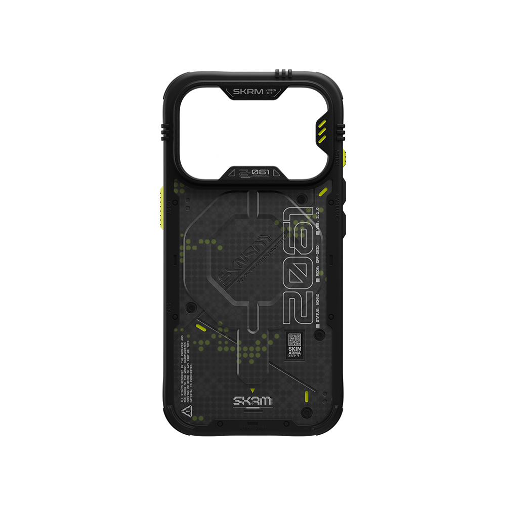 Apple iPhone 18 Pro Kılıf M-Safe Şarj Özellikli Airbag Tasarımlı Skinarma Vigor XE Kapak - 3
