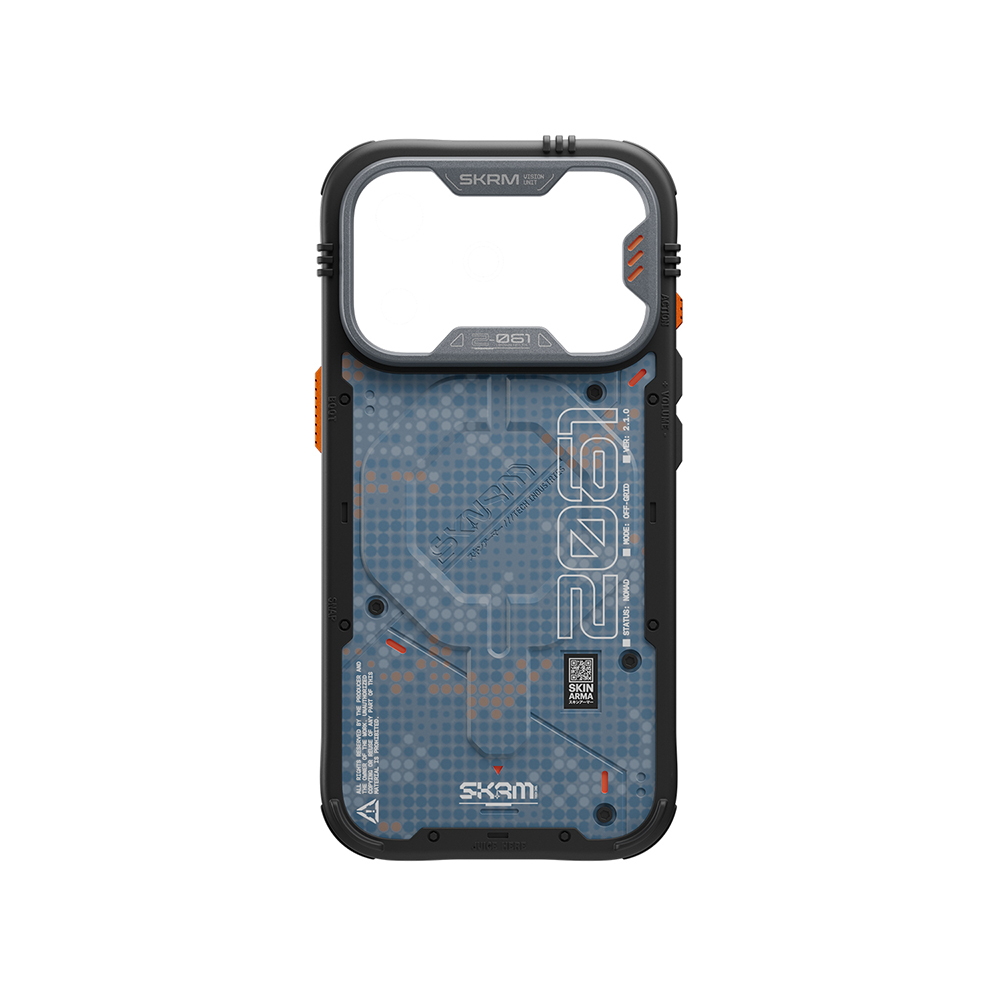 Apple iPhone 18 Pro Kılıf M-Safe Şarj Özellikli Airbag Tasarımlı Skinarma Vigor XE Kapak - 1