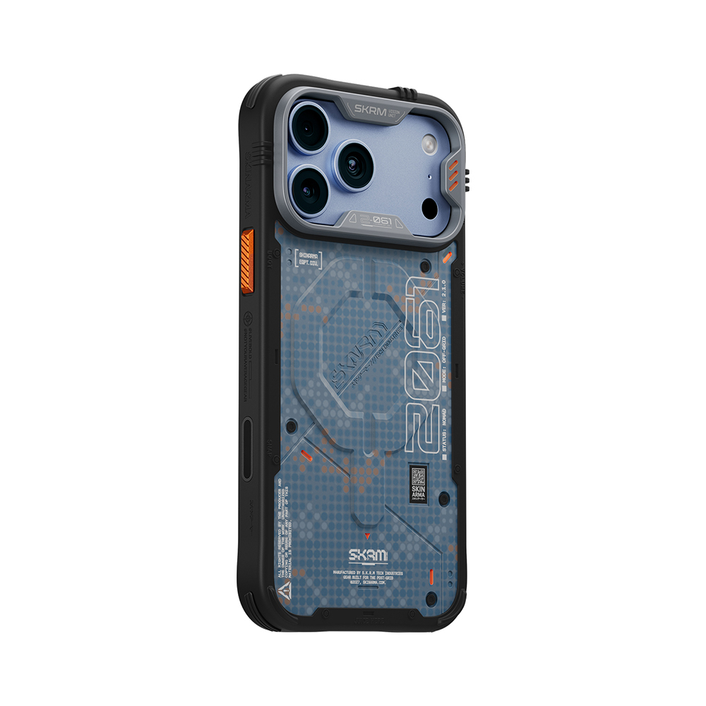 Apple iPhone 18 Pro Kılıf M-Safe Şarj Özellikli Airbag Tasarımlı Skinarma Vigor XE Kapak - 3