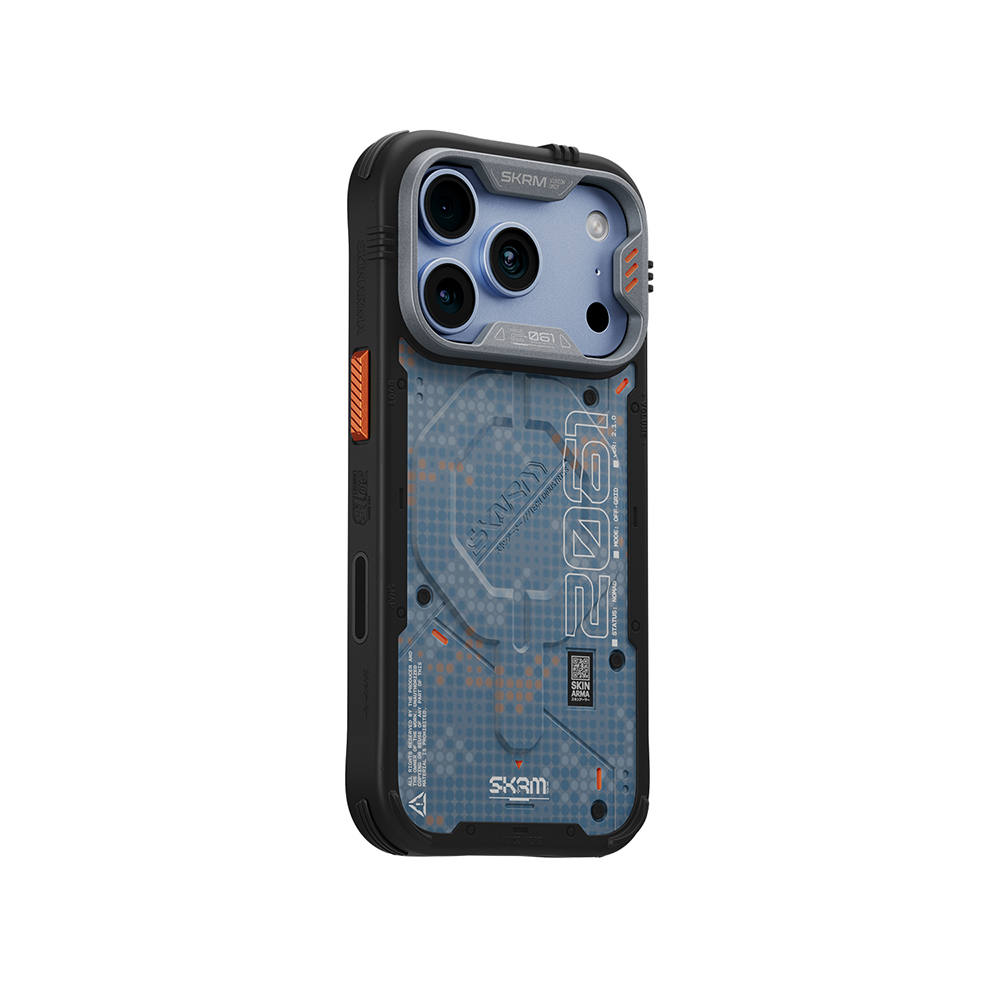 Apple iPhone 18 Pro Kılıf M-Safe Şarj Özellikli Airbag Tasarımlı Skinarma Vigor XE Kapak - 10