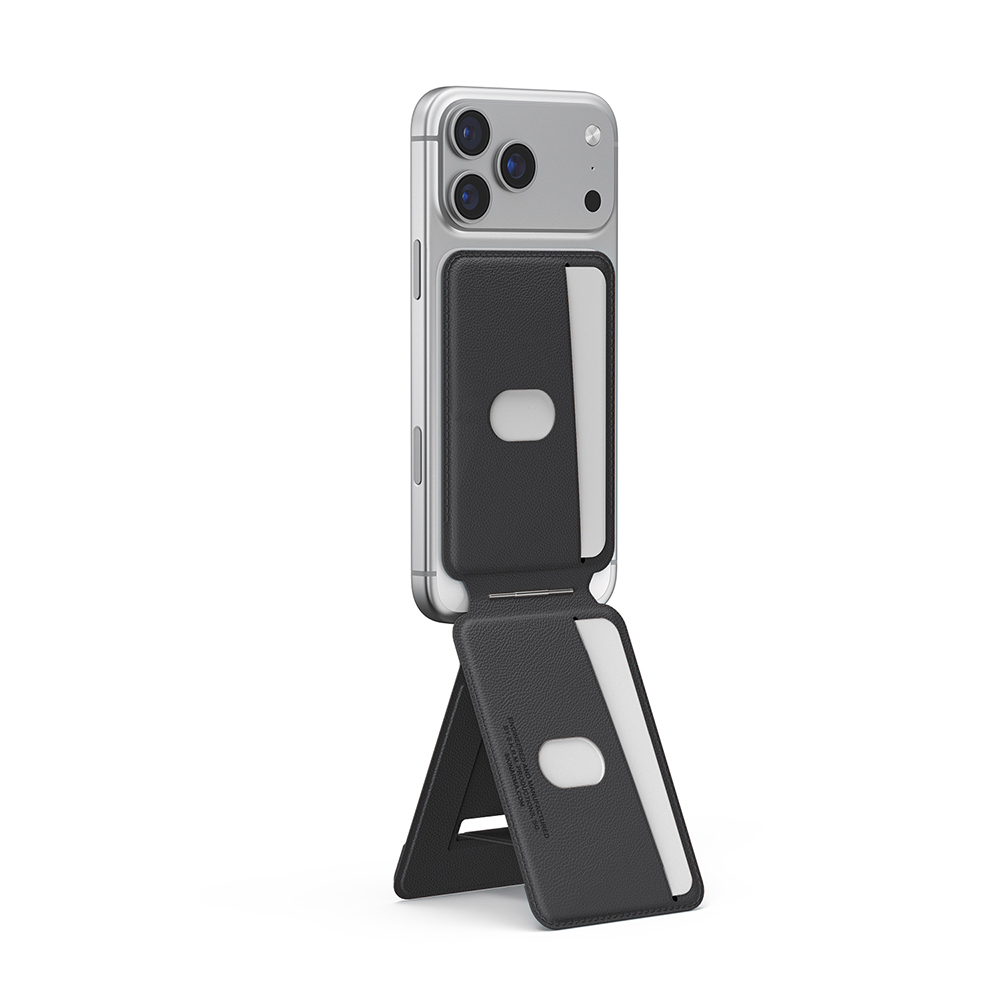 Skinarma Axis Serisi Foldable Stand Özellikli Deri Tasarımlı Kartlık - 2