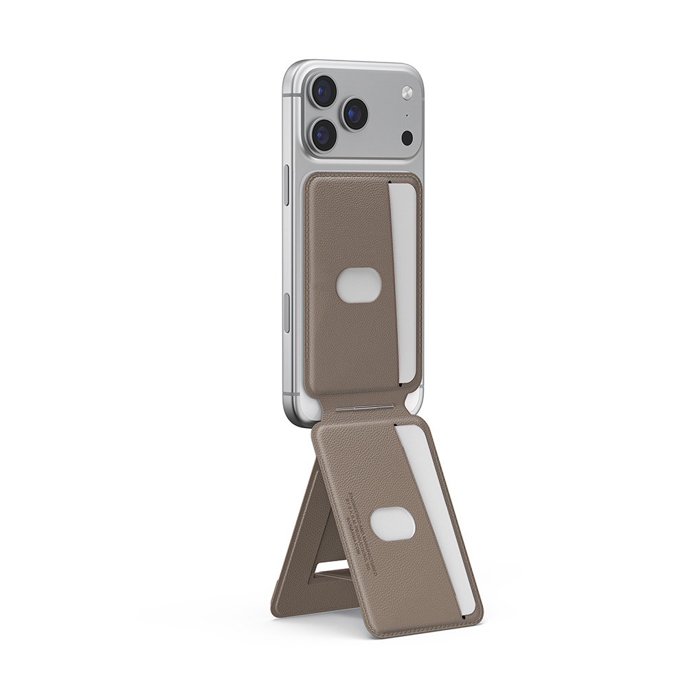 Skinarma Axis Serisi Foldable Stand Özellikli Deri Tasarımlı Kartlık - 6