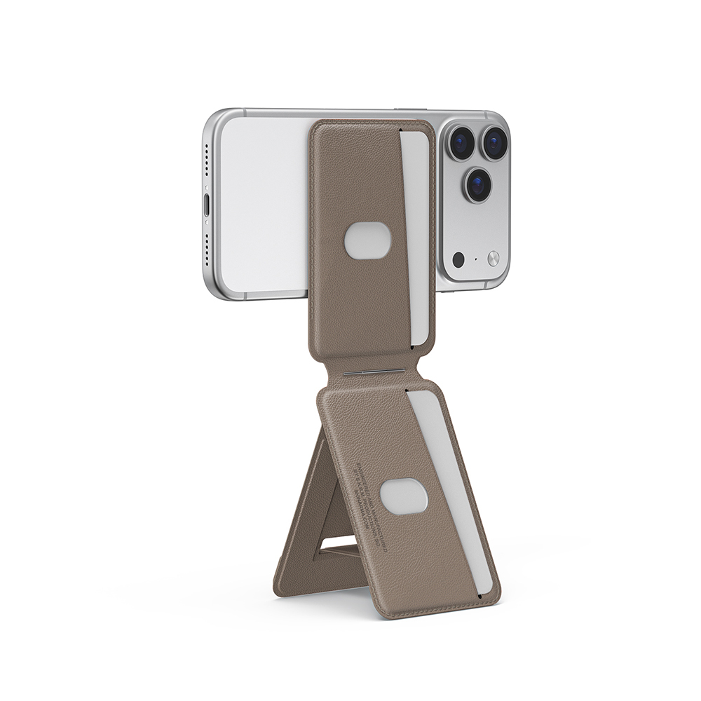 Skinarma Axis Serisi Foldable Stand Özellikli Deri Tasarımlı Kartlık - 7