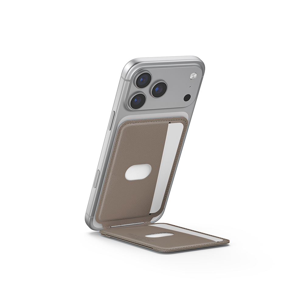 Skinarma Axis Serisi Foldable Stand Özellikli Deri Tasarımlı Kartlık - 8