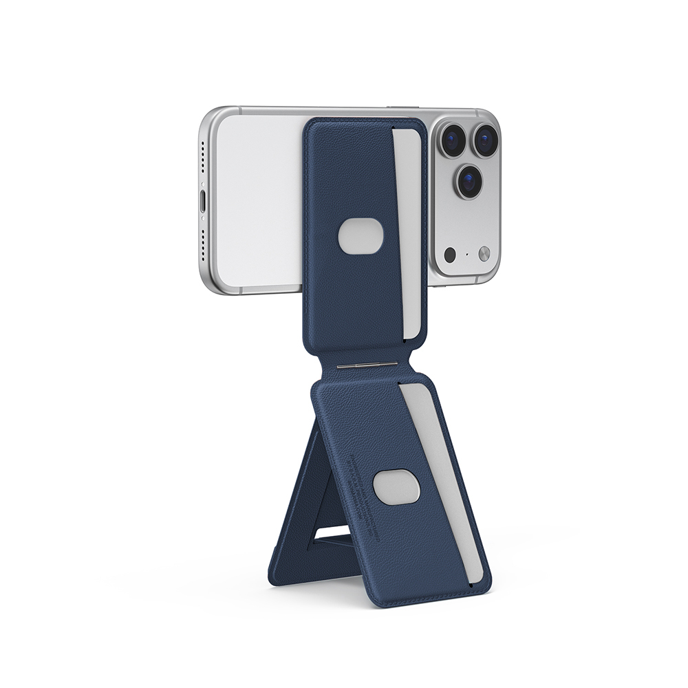 Skinarma Axis Serisi Foldable Stand Özellikli Deri Tasarımlı Kartlık - 11