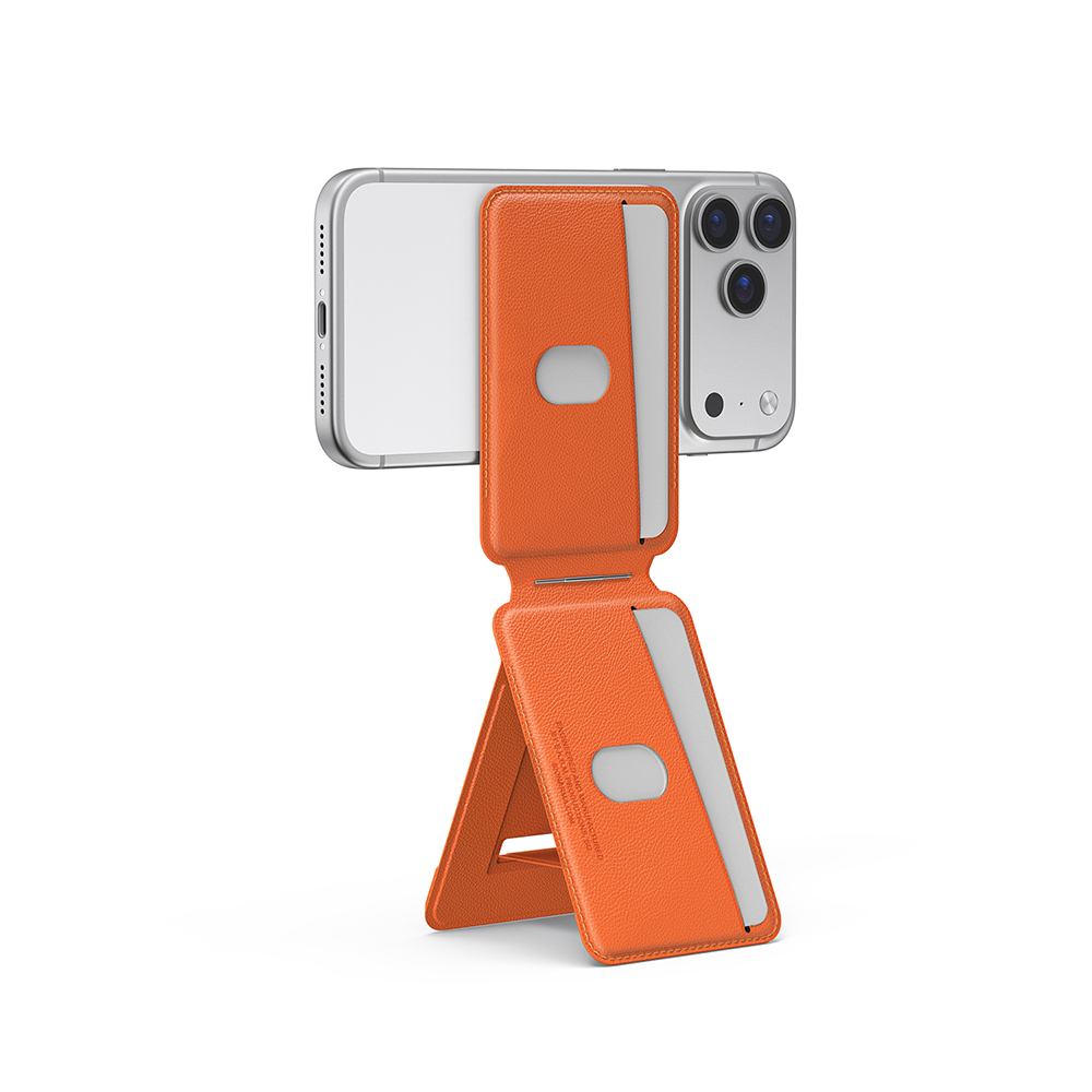 Skinarma Axis Serisi Foldable Stand Özellikli Deri Tasarımlı Kartlık - 15