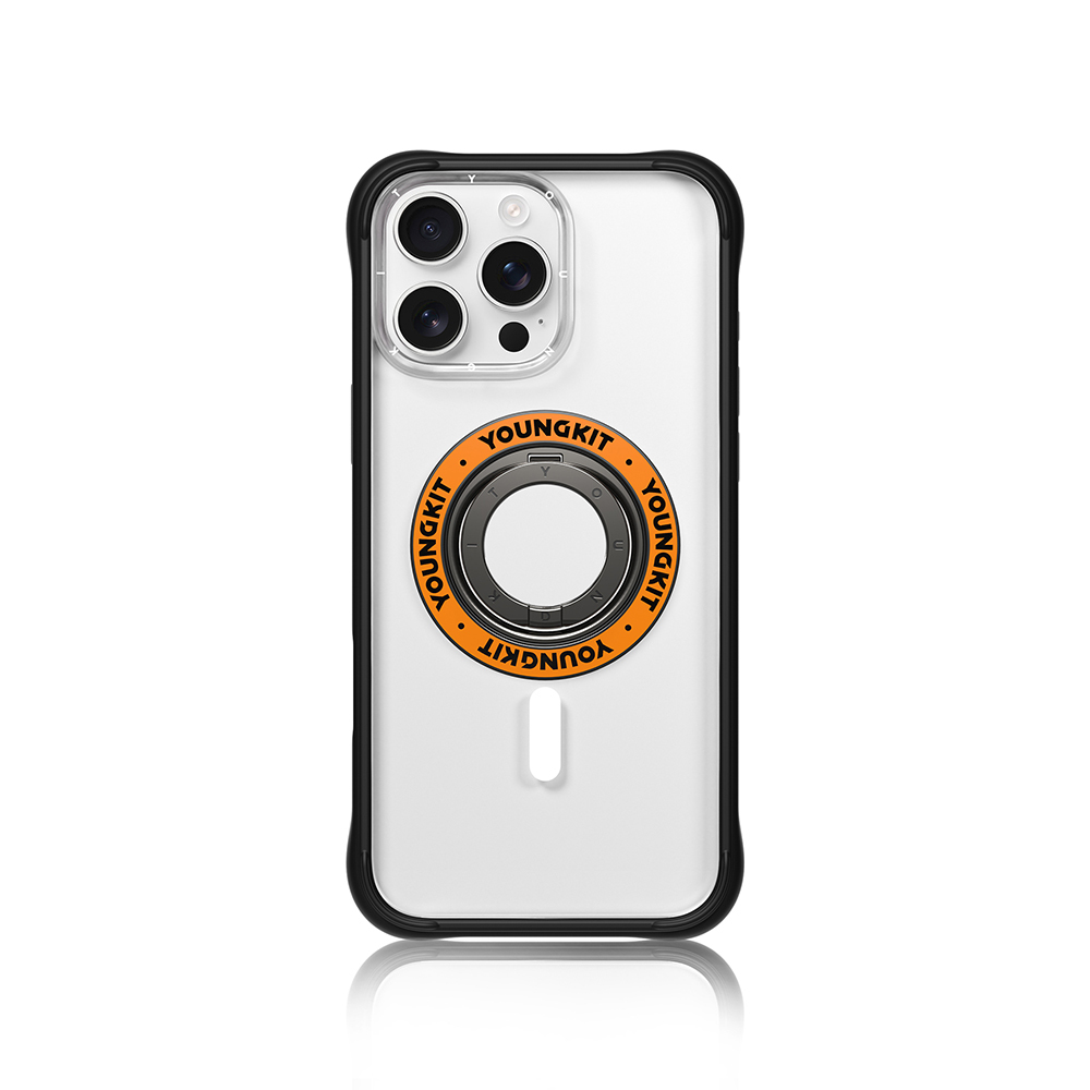 Youngkit Magnetik 360 Derece Dönebilen Double Ring Serisi Parmak Ring Stand - 6