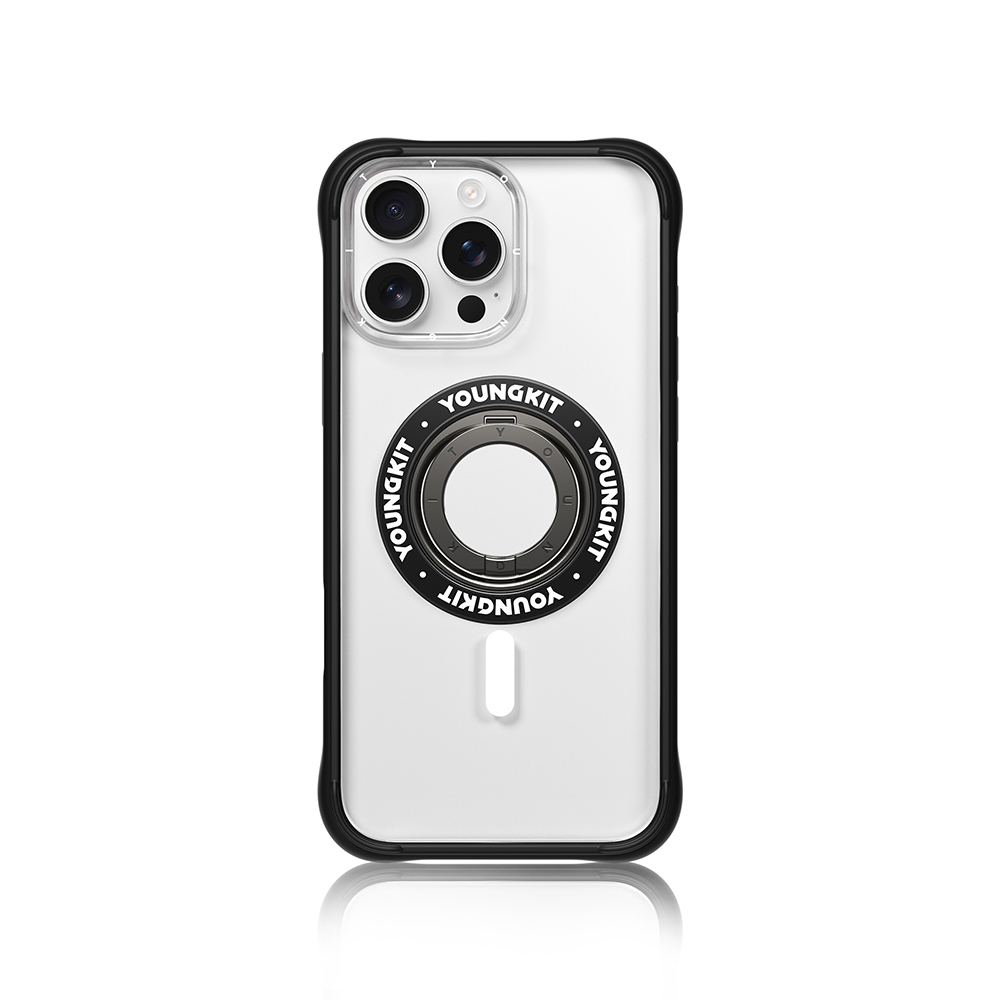 Youngkit Magnetik 360 Derece Dönebilen Double Ring Serisi Parmak Ring Stand - 7