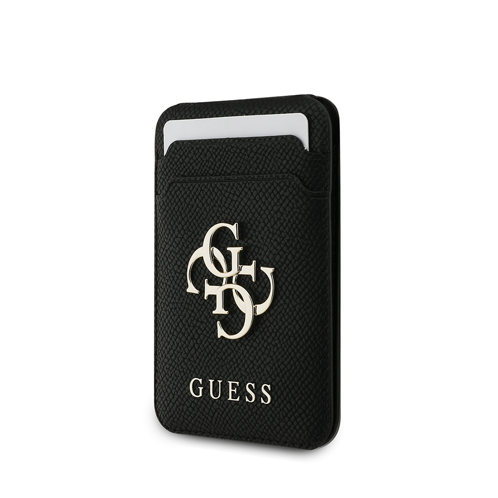Guess Orjinal Lisanslı Metal Büyük 4G ve Yazı Logolu Standlı Magnetik Kartlık - 1