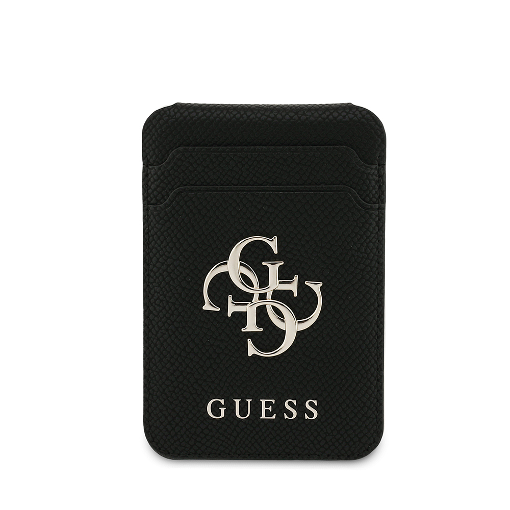 Guess Orjinal Lisanslı Metal Büyük 4G ve Yazı Logolu Standlı Magnetik Kartlık - 2