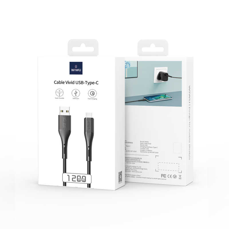 Wiwu G50 Vivid Type-C Usb Kablo - 1