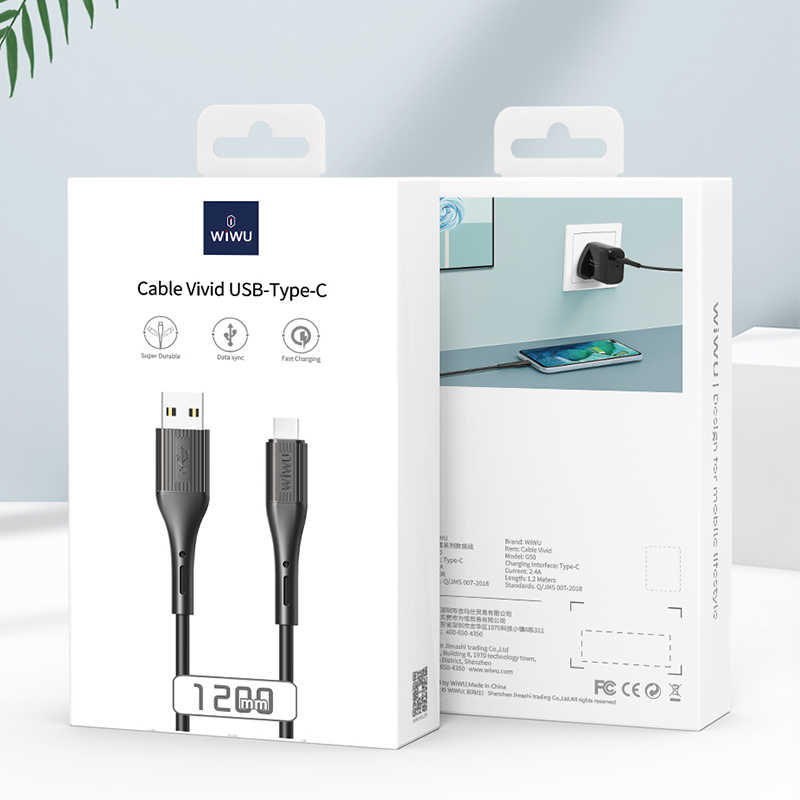 Wiwu G50 Vivid Type-C Usb Kablo - 8
