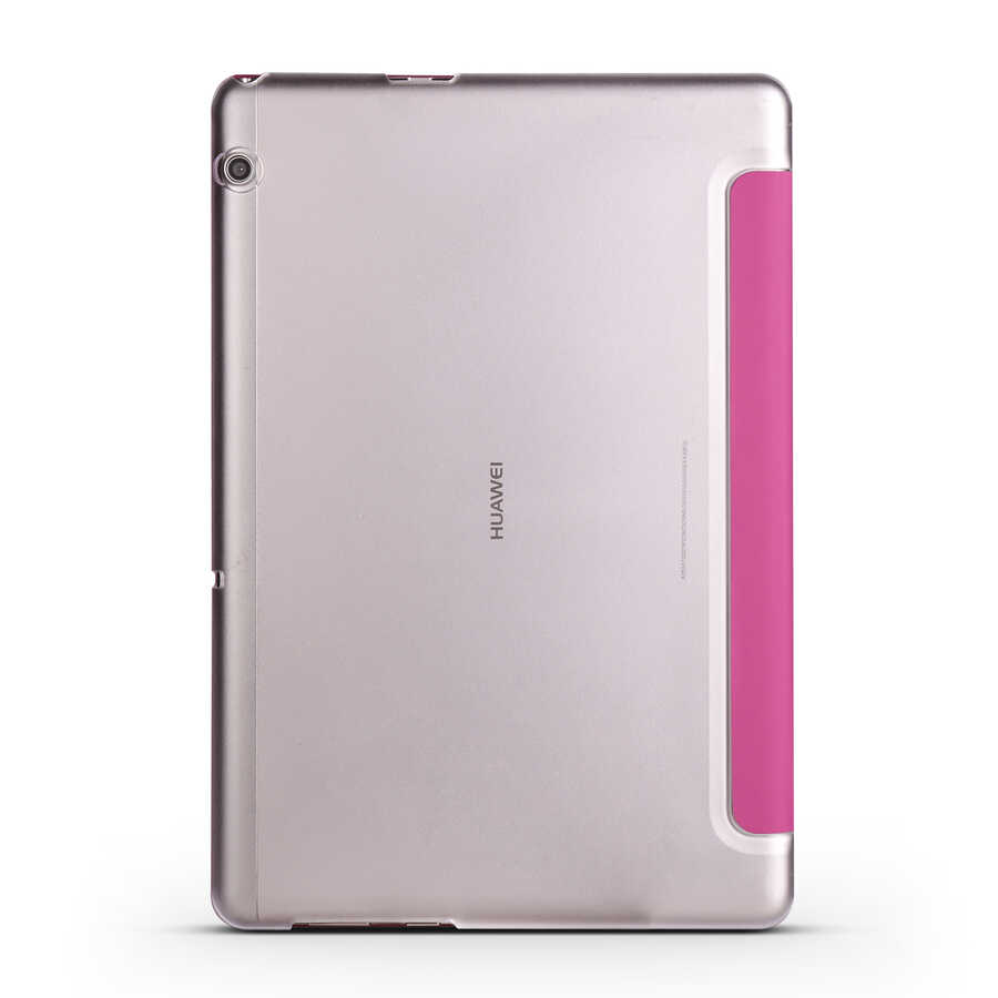 Huawei T5 10 inç Uyumlu Zore Smart Cover Standlı 1-1 Kılıf - 2