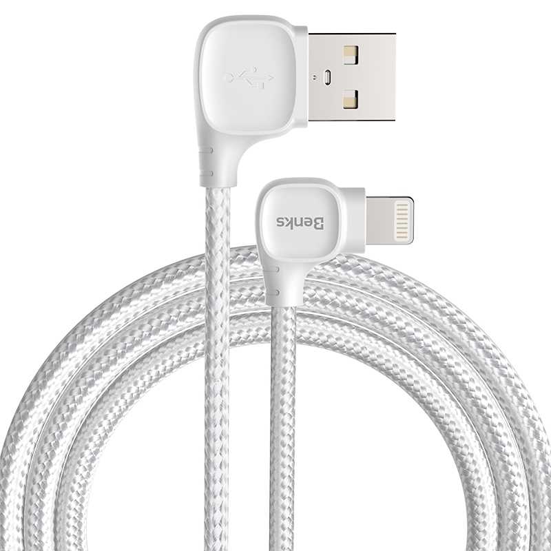 Benks M12 MFI Lightning Kablo 1.2M - 7