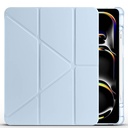 Apple iPad Pro 13 2024 Uyumlu Kılıf Zore Tri Folding Kalem Bölmeli Standlı Kılıf - 4