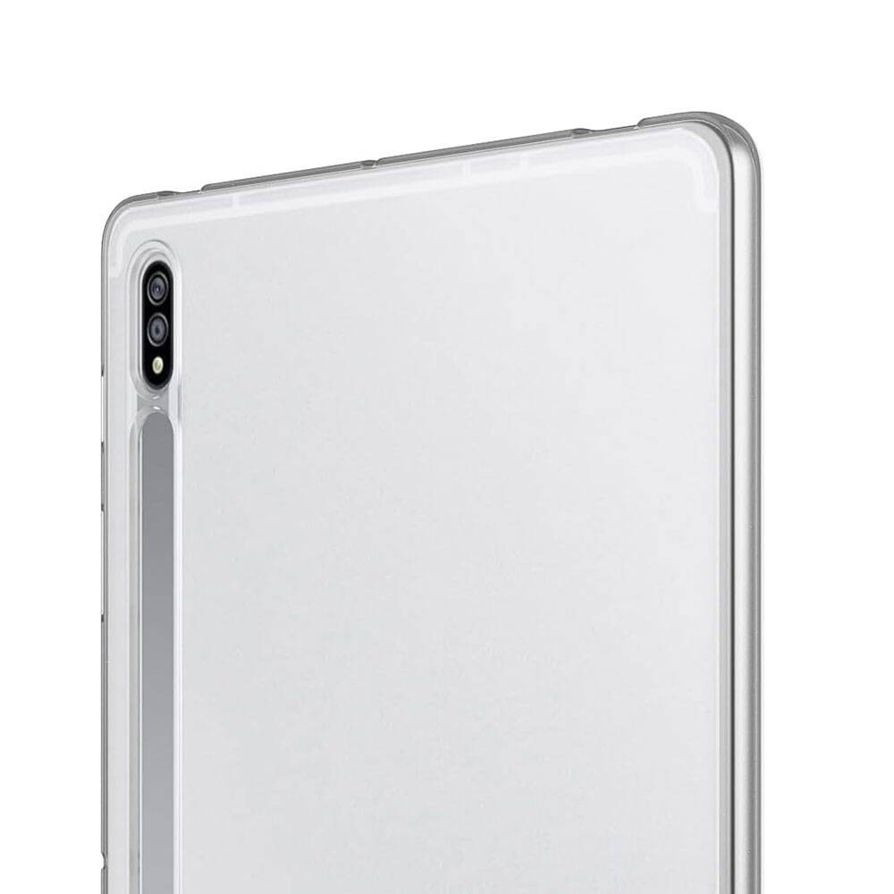 Samsung Galaxy Tab S8 Uyumlu Kılıf Zore Tablet Süper Silikon Kapak - 8