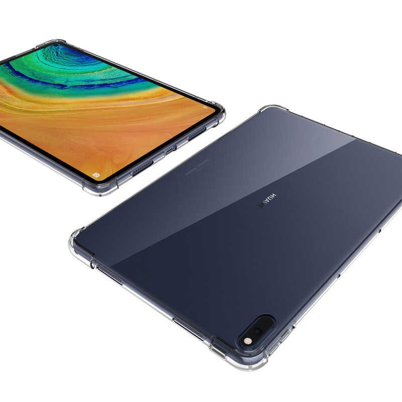 Huawei MatePad 10.4 Uyumlu Kılıf Zore Tablet Nitro Anti Shock Silikon Kapak - 3