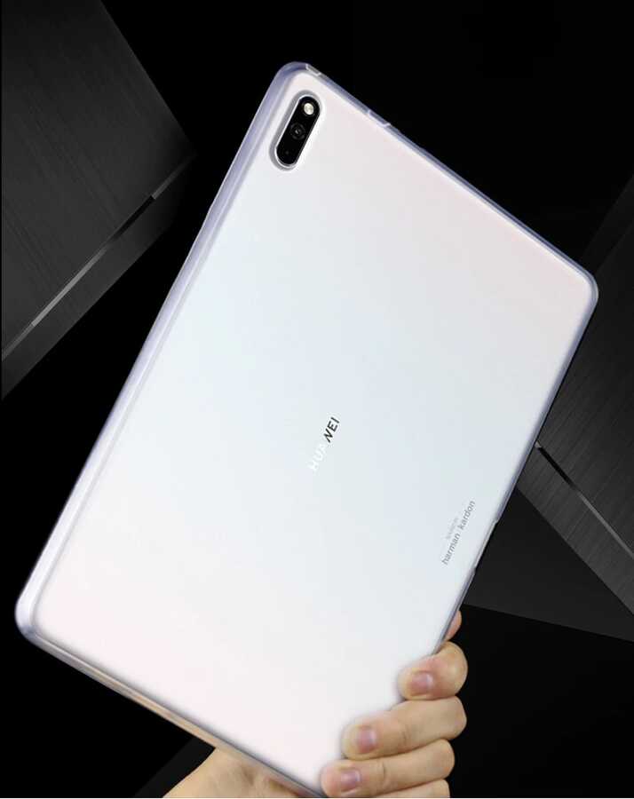 Huawei MatePad 10.4 Uyumlu Kılıf Zore Tablet Süper Silikon Kapak - 3