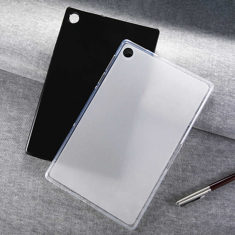 Lenovo M10 Plus TB-X606F Uyumlu Kılıf Zore Tablet Süper Silikon Kapak - 4