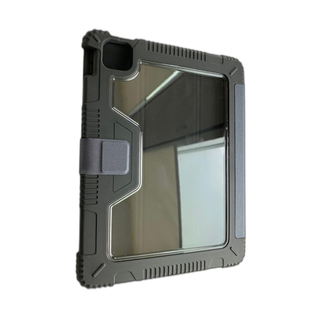 Apple iPad 10.9 2022 Uyumlu (10.Nesil) Raptic Armor Serisi Airbagli Katlanabilir Standlı Smart Cover Kılıf - 2