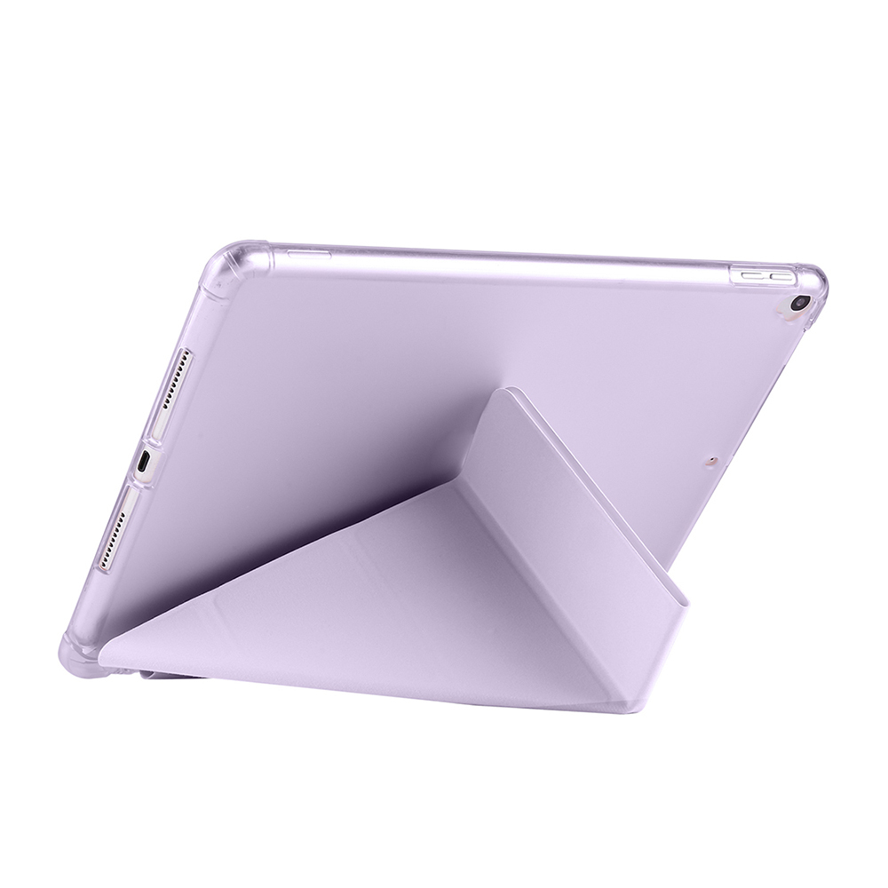 Apple iPad Pro 10.5 (7.Nesil) Uyumlu Kılıf Zore Tri Folding Kalem Bölmeli Standlı Kılıf - 2