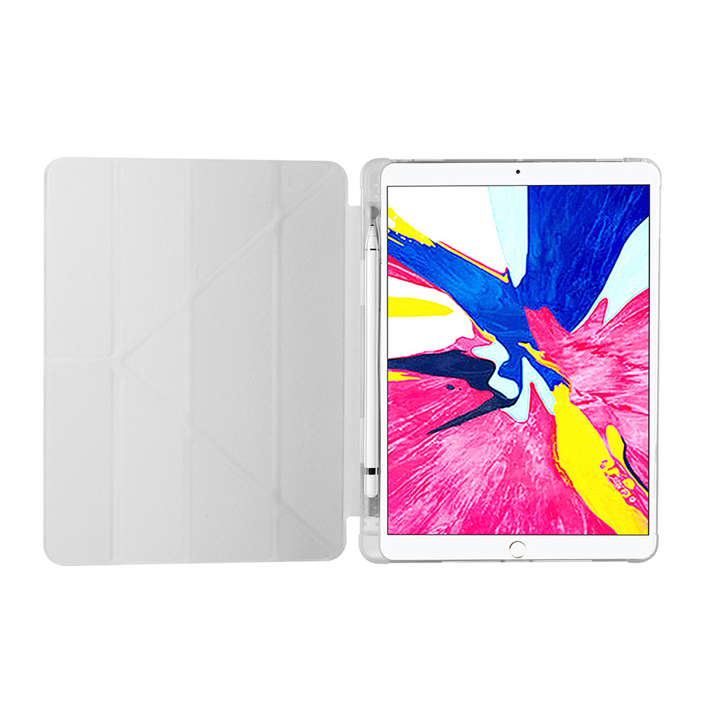 Apple iPad Pro 10.5 (7.Nesil) Uyumlu Kılıf Zore Tri Folding Kalem Bölmeli Standlı Kılıf - 7