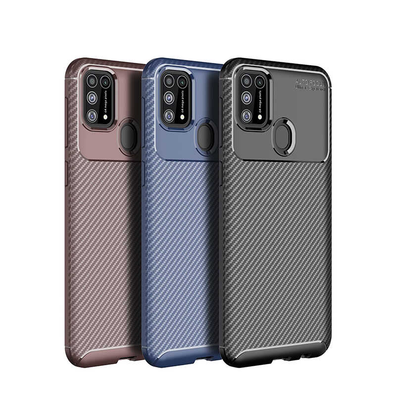 Samsung Galaxy M31 Uyumlu Kılıf Zore Negro Silikon Kapak - 10