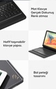 Apple iPad Pro 11 2020 (2.Nesil) Uyumlu Wiwu Keyboard Folio Kablosuz Klavyeli Kılıf - 7