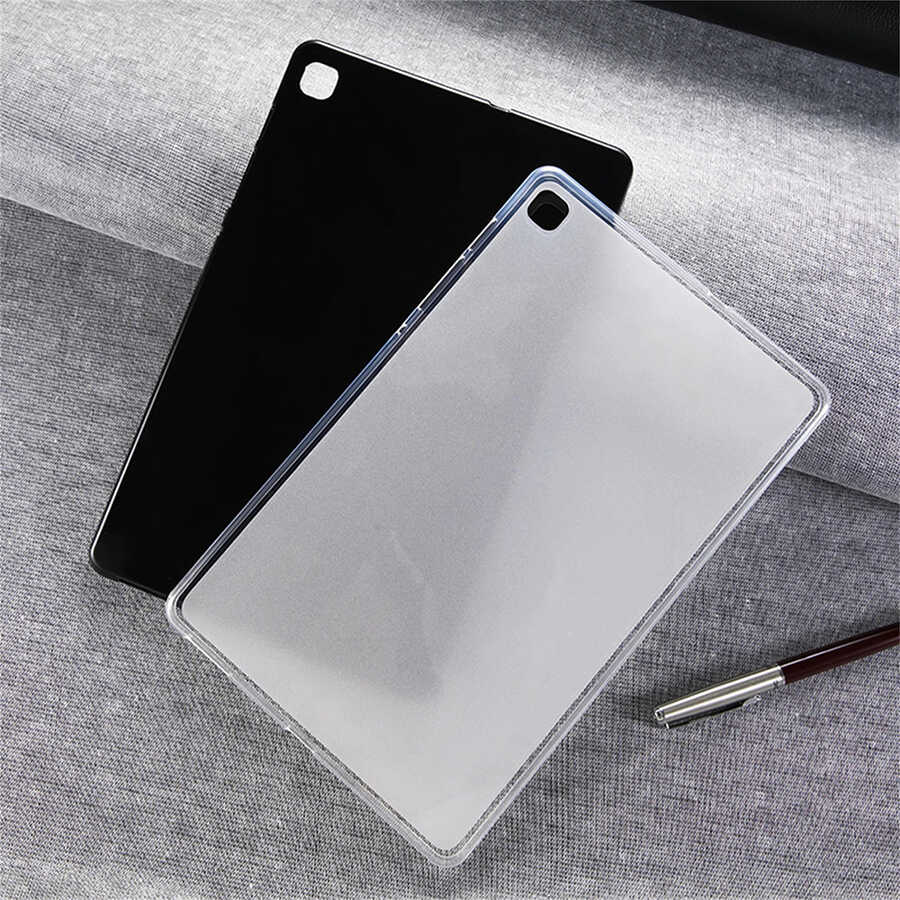 Samsung Galaxy Tab A7 10.4 T500 2020 Uyumlu Kılıf Zore Tablet Süper Silikon Kapak - 1