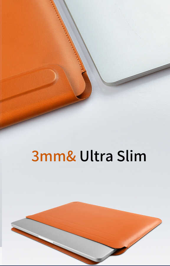 Apple Macbook 16' Touch Bar Uyumlu Wiwu Macbook Skin Pro Portable Stand Kılıf - 10