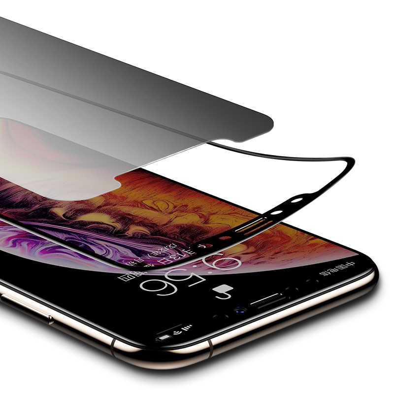 Apple iPhone XS Max Uyumlu Benks 0.3mm V Pro Privacy Ekran Koruyucu - 6